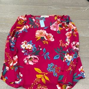 Loft brand long sleeve dressy top